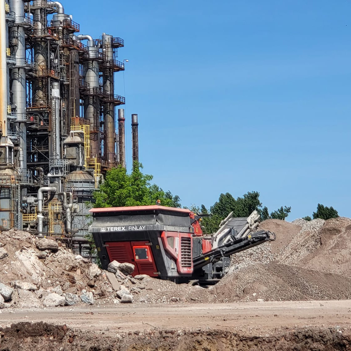 Brechanlage